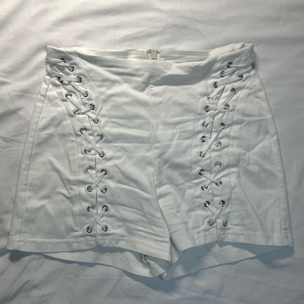 White shorts